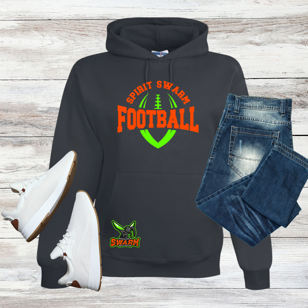 SPIRIT SWARM FOOTBALL T-SHIRT & HOODIE