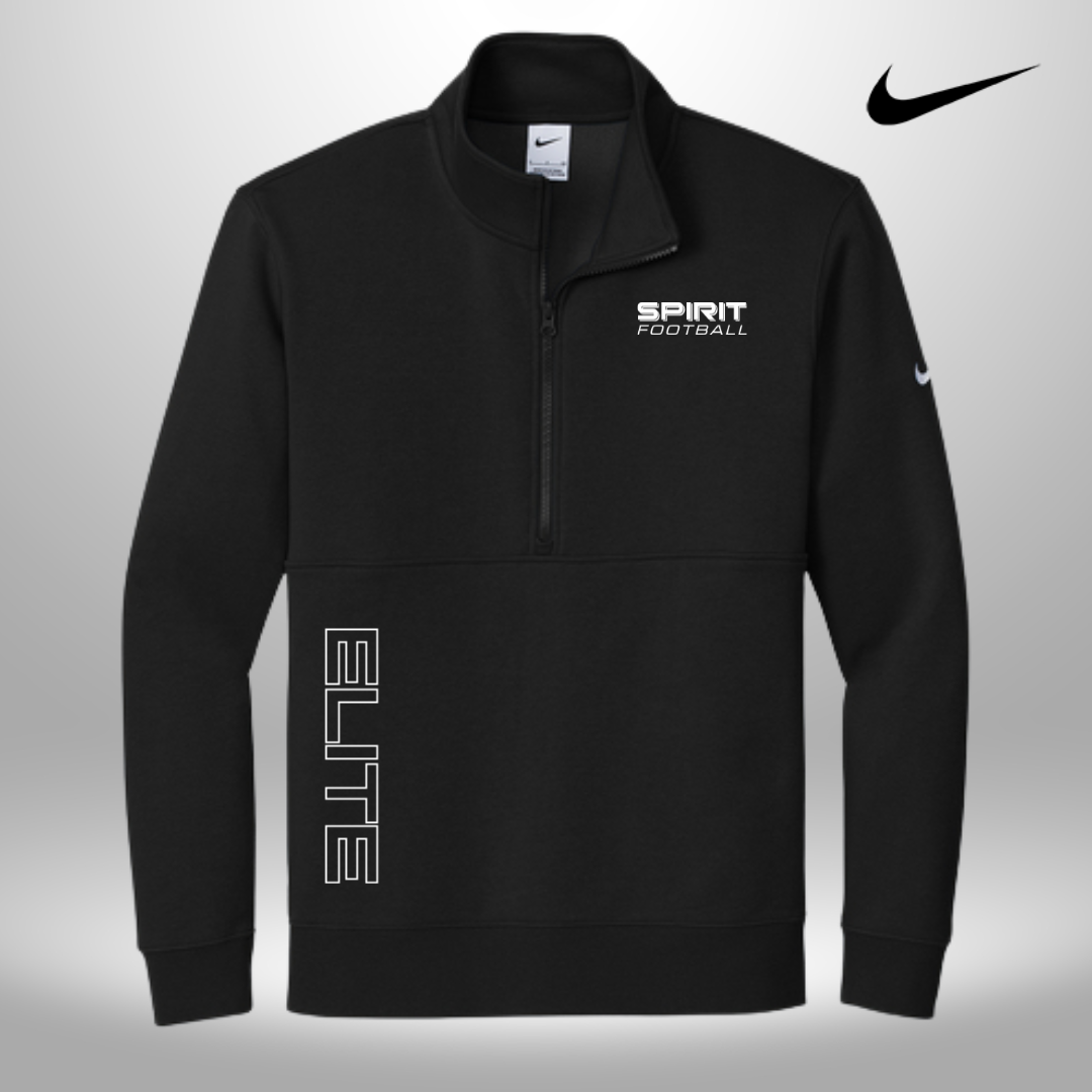 Spirit Football Nike Club Fleece Unisex Half Zip