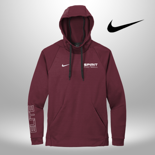 Spirit Football Nike Therma-FIT Pullover Fleece Adult Hoodie