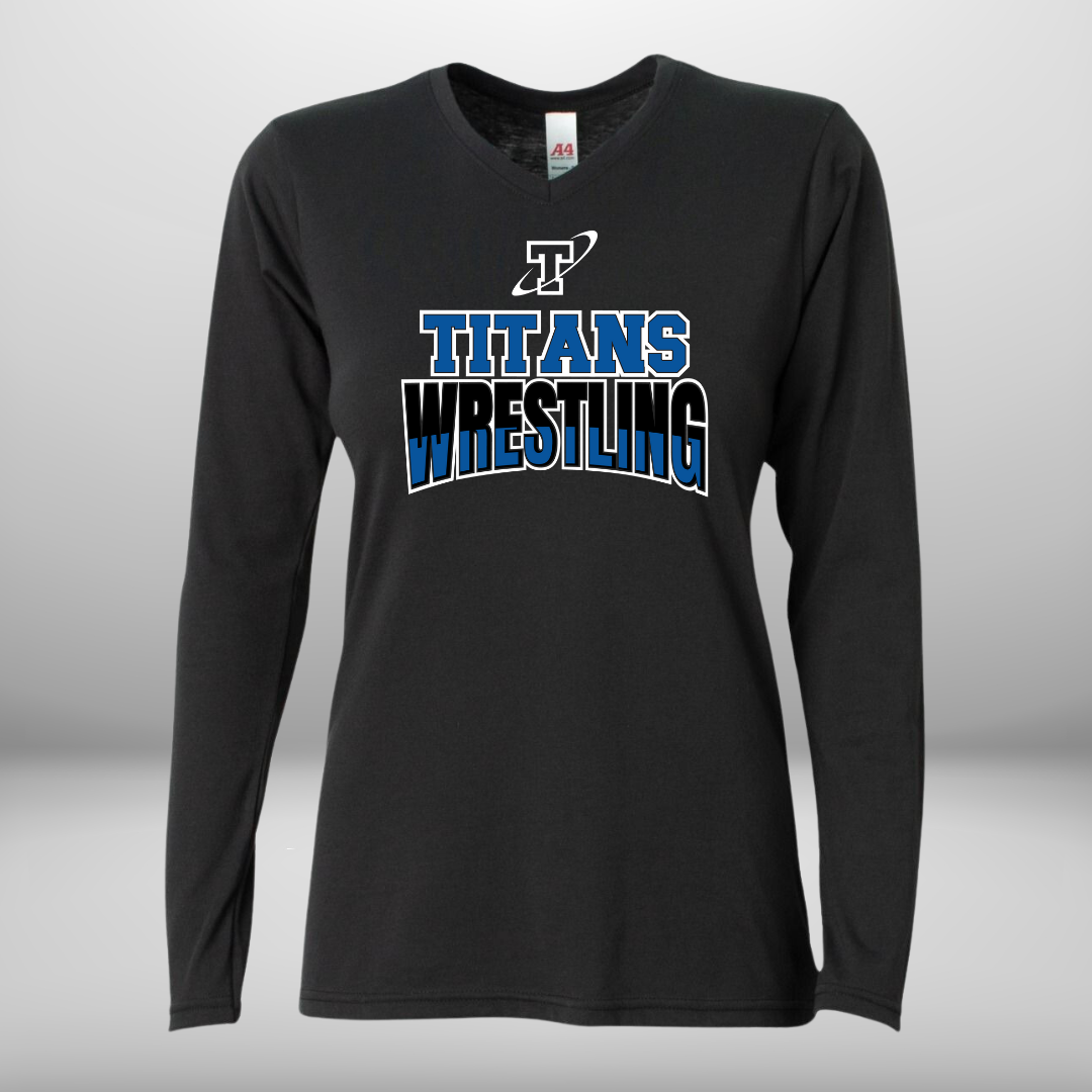 Titan Wrestling Women's Long Sleeve Performance T-Shirt