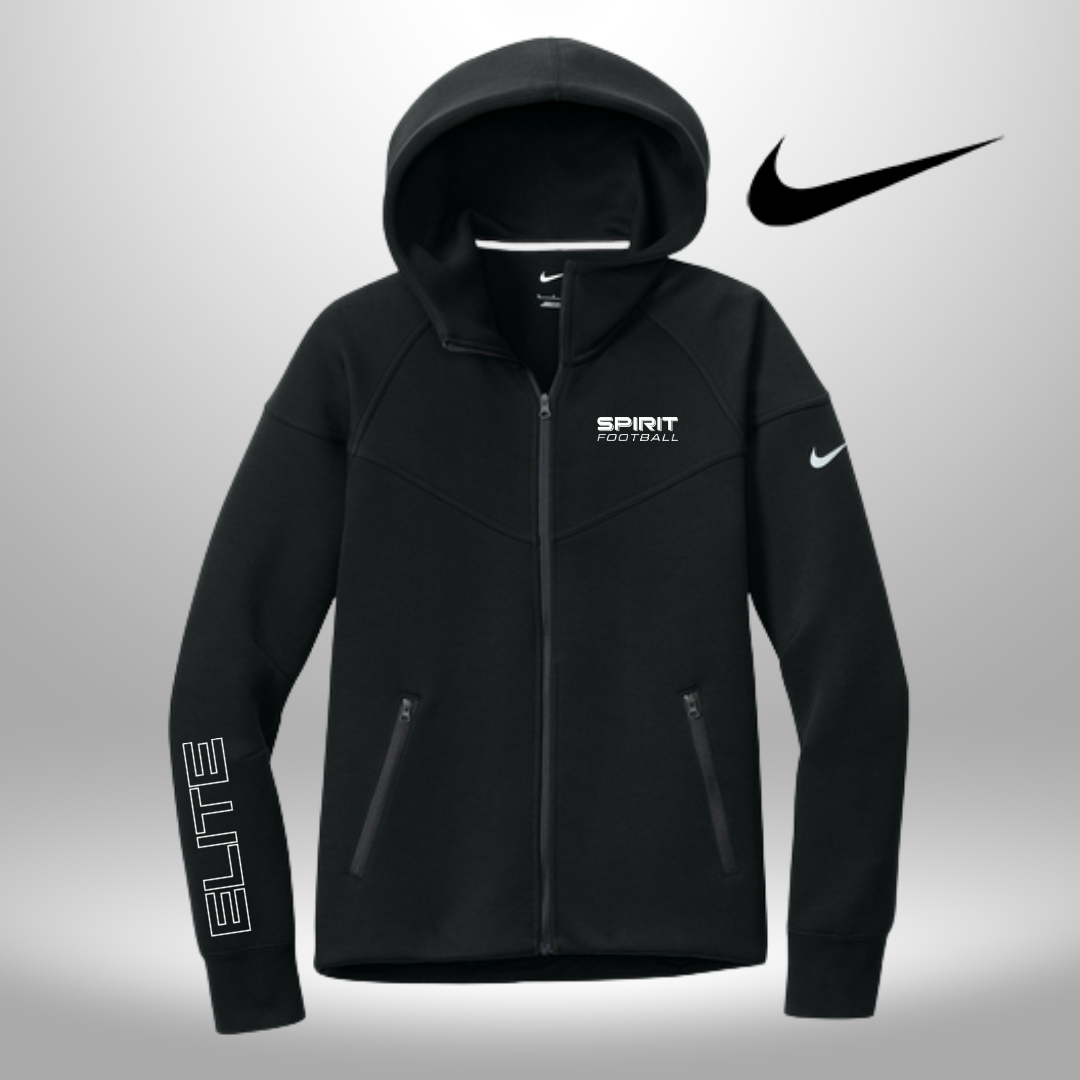 Spirit Football Nike Tech Fleece Full Zip Hoodie