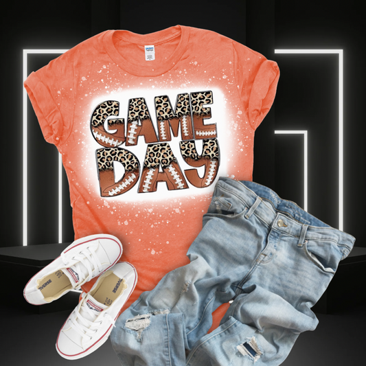 Swarm Sports Academy Football Game Day Bleached Shirt