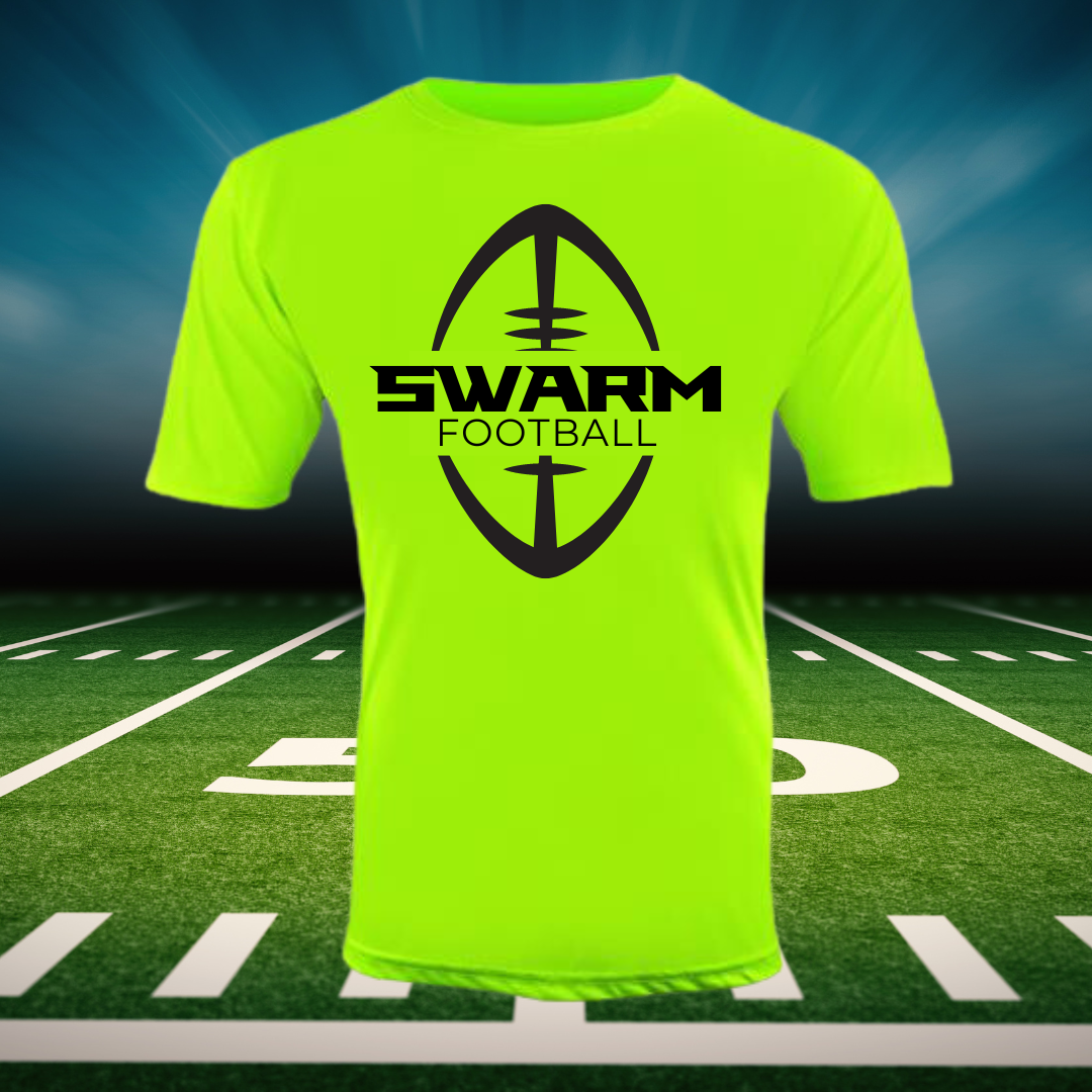 Swarm Sports Academy Adult Football Performance TShirt
