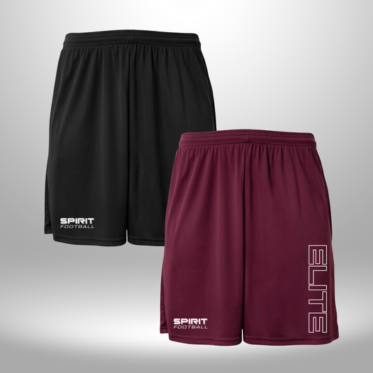 Spirit Football Elite Training Shorts WITH POCKETS!