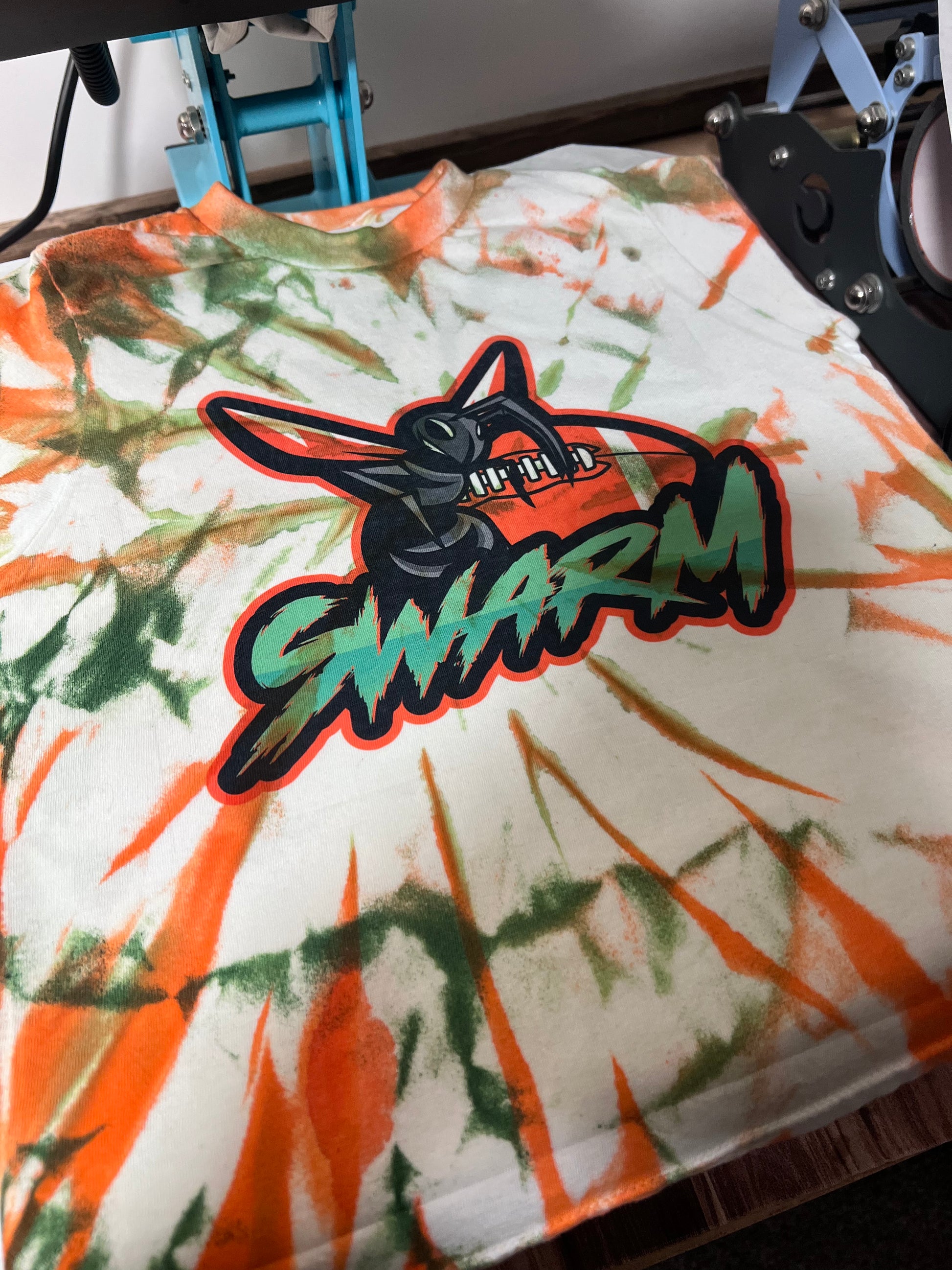 Swarm Sports Academy Tie Dye Shirt