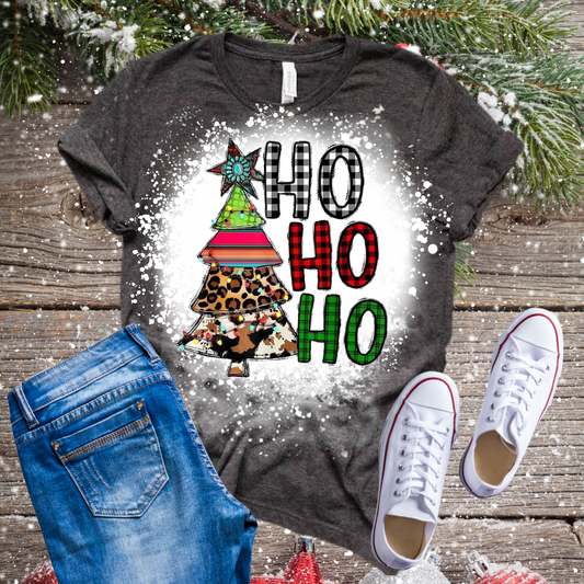 HO, HO, HO Bleached T-Shirt