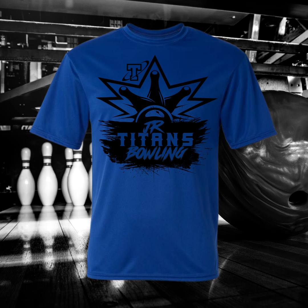 JR Titans Bowling Performance Shirt
