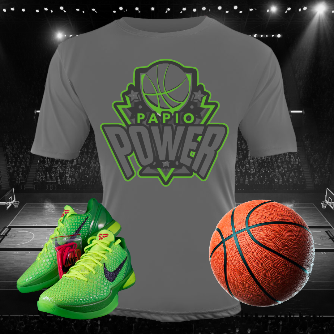 Papio Power Basketball Logo Shirt