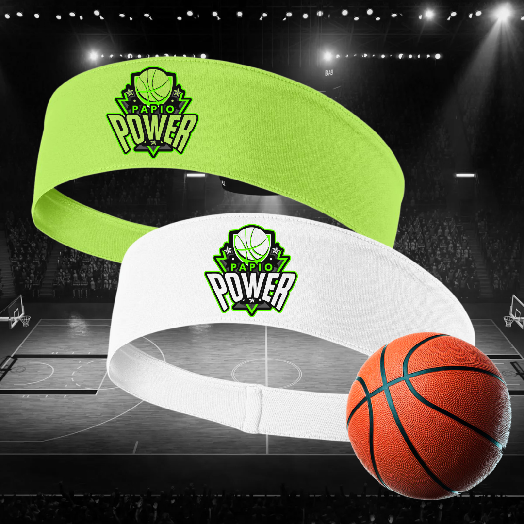 Papio Power Basketball Logo Competitor Headband