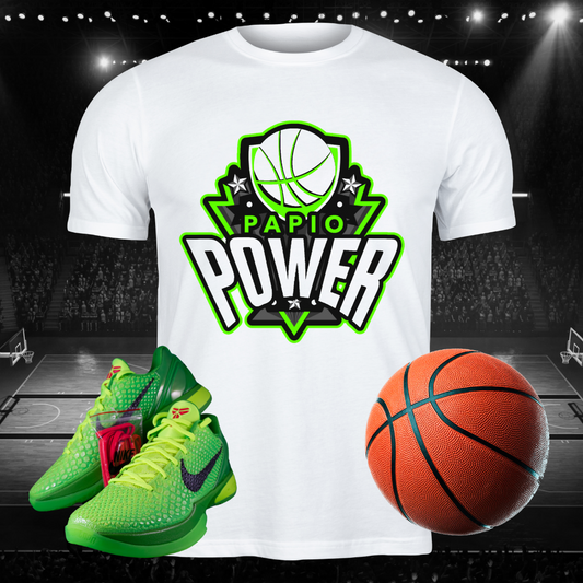 Papio Power Basketball Logo Shirt