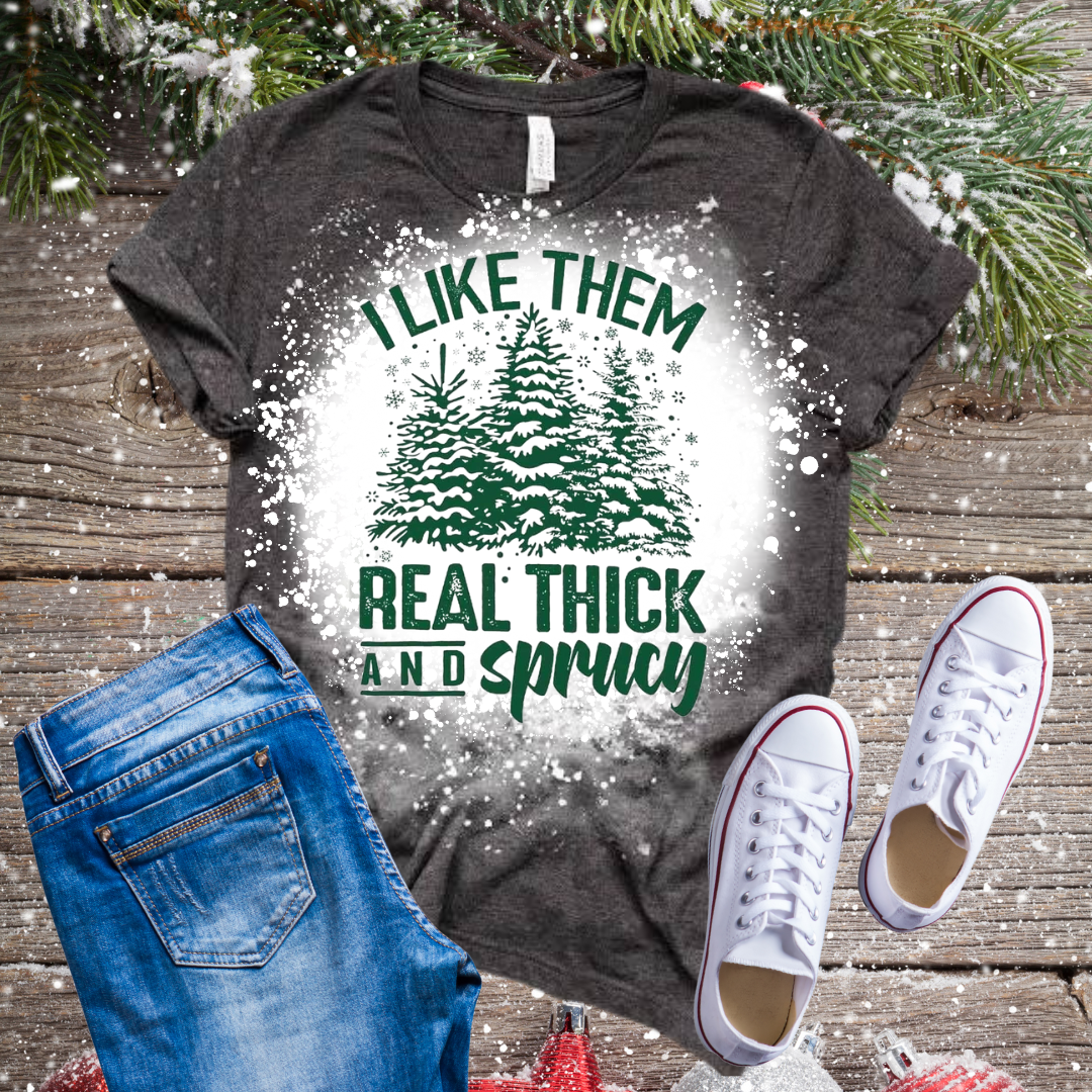 Thick & Sprucy Bleached T-Shirt