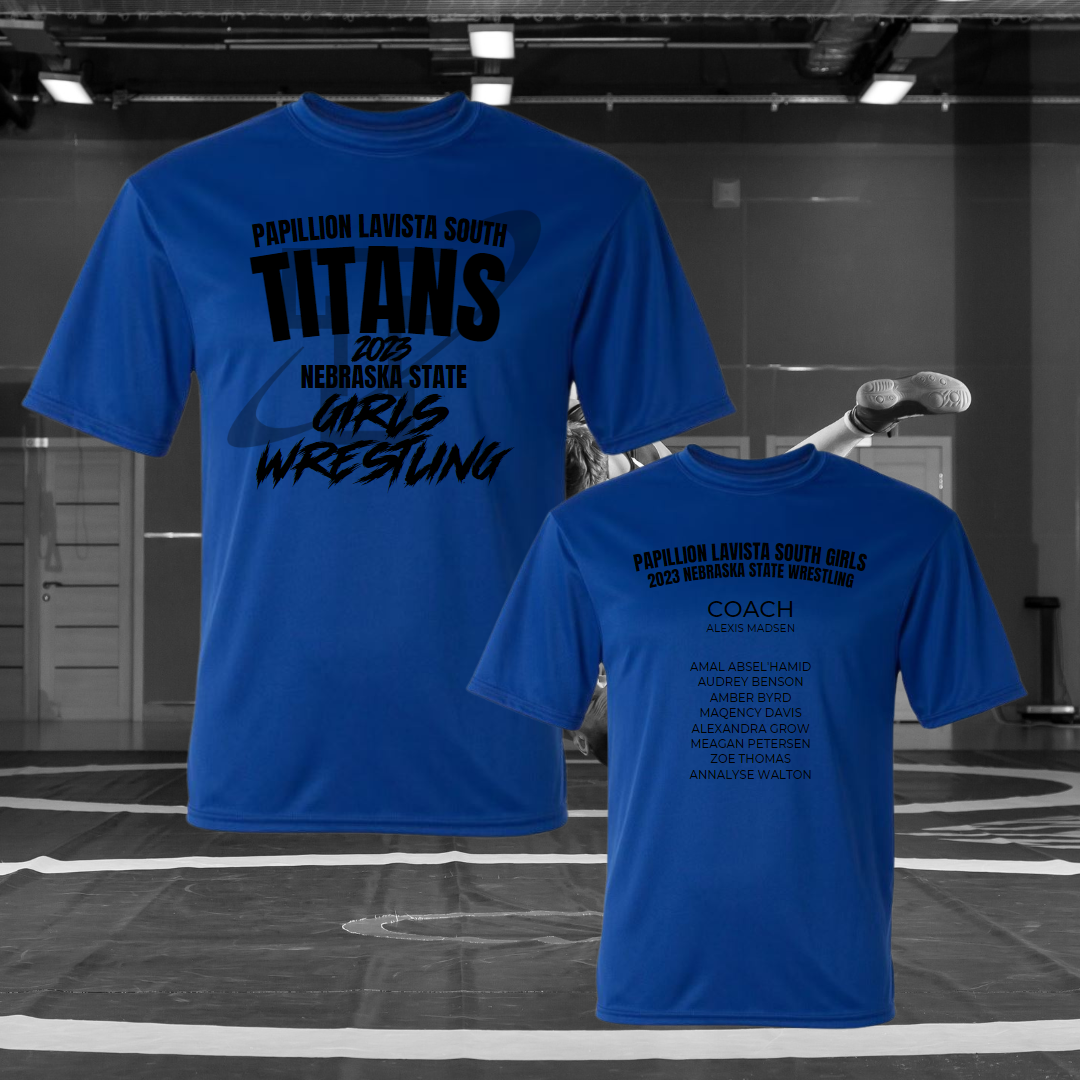 Women's Performance Titans State Wrestling Shirt