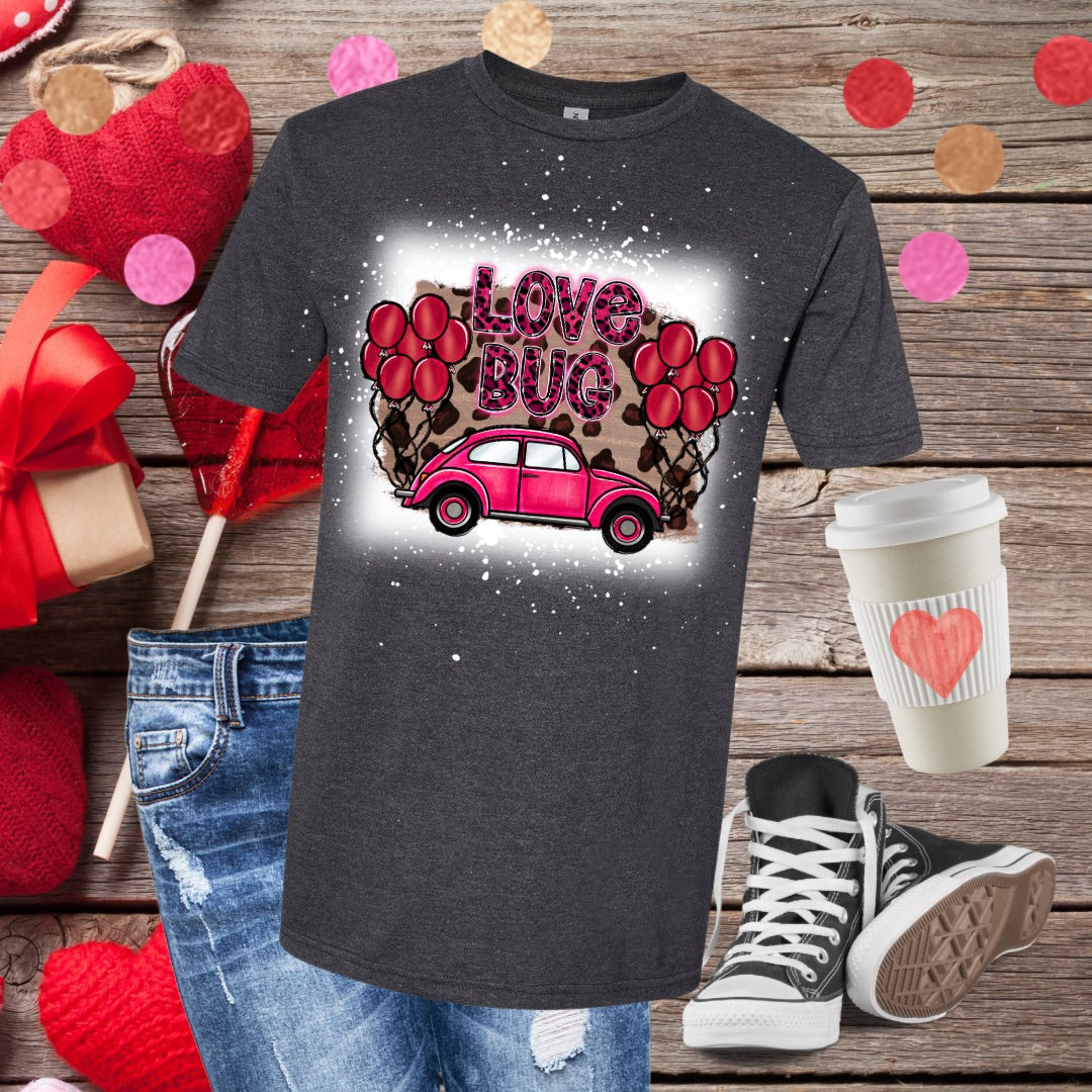 Love Bug Bleached T-Shirt