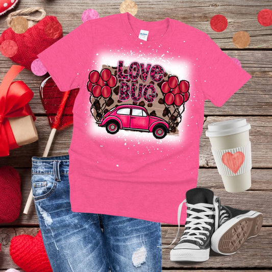 Love Bug Bleached T-Shirt