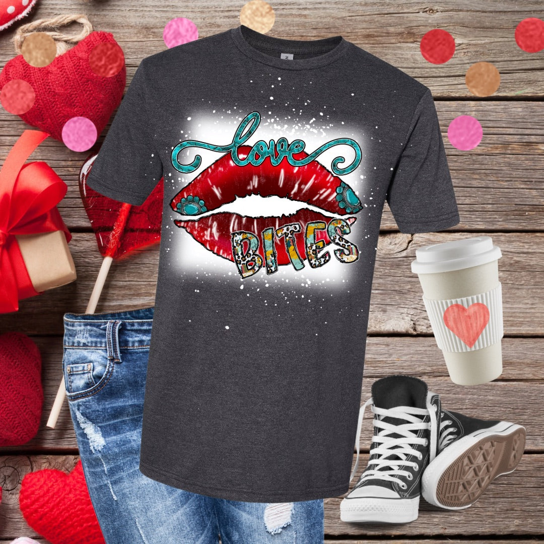 Love Bites Bleached T-Shirt